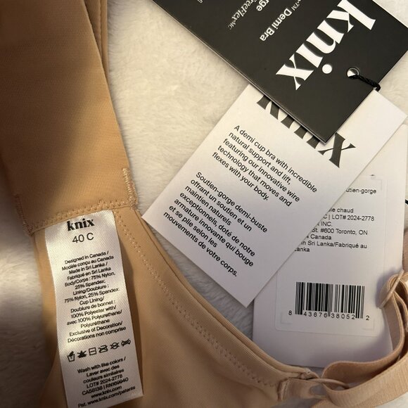 Knix Free-Flex Demi Bra - BNWT - Picture 2 of 3